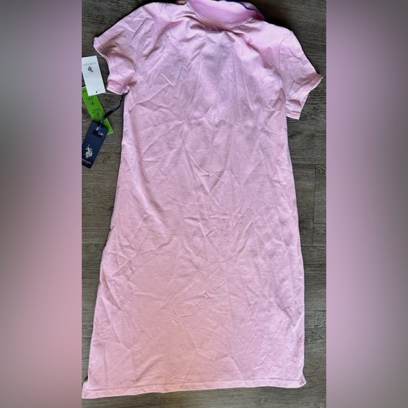 Wome’s Pink Polo Shift Dress S - Picture 10 of 16